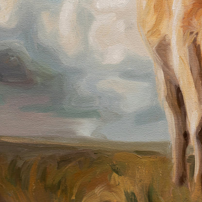 Curious Cow • 12 x 12