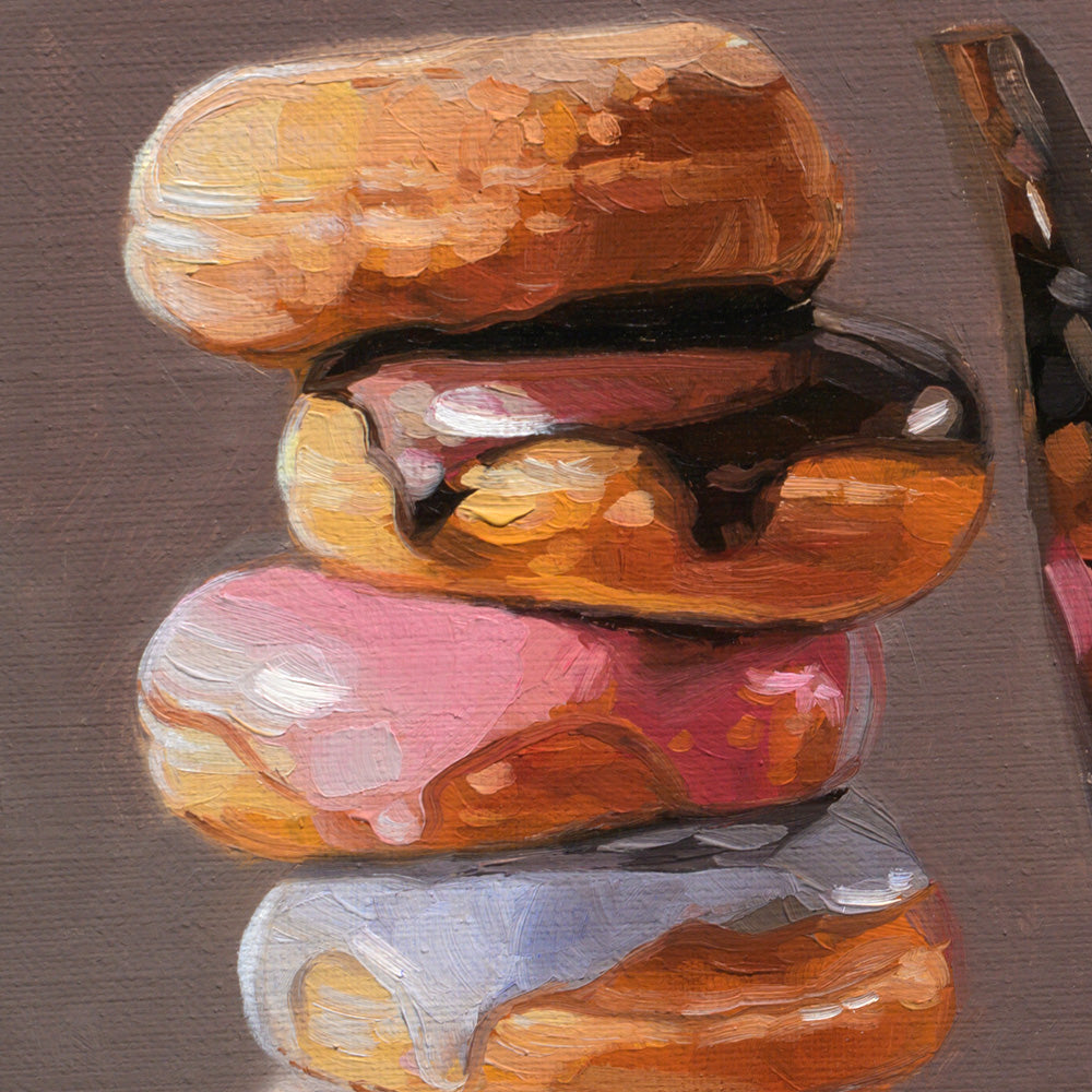 Donut Stack & Reflective Percolator • 12 x 12