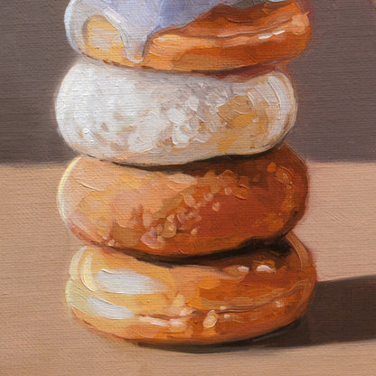 Donut Stack & Reflective Percolator • 12 x 12