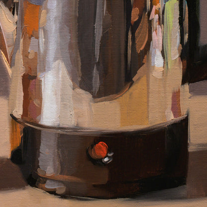 Donut Stack & Reflective Percolator • 12 x 12