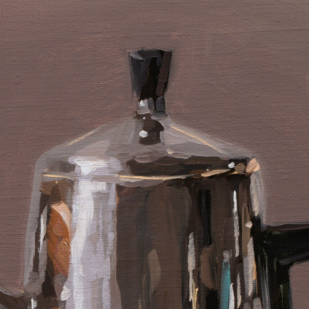 Donut Stack & Reflective Percolator • 12 x 12