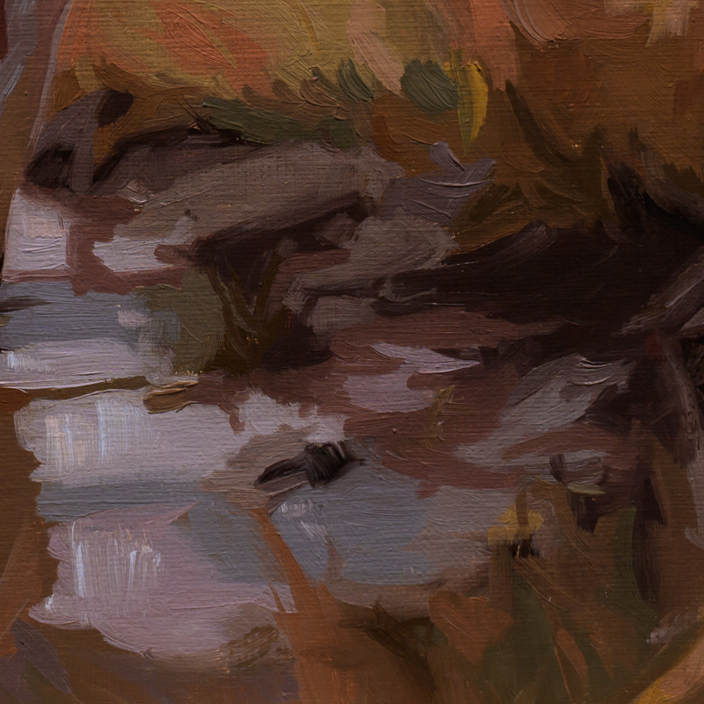 Happy as a Pig in Mud • 12 x 12