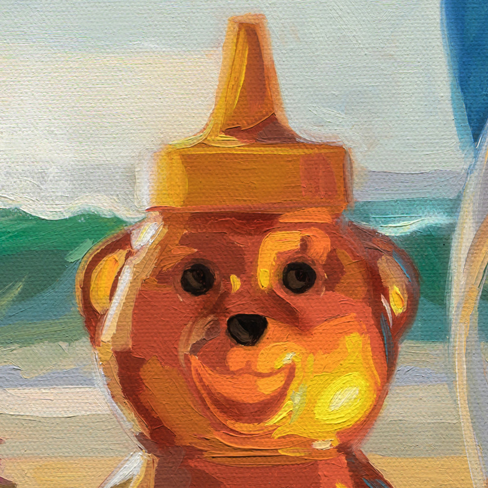 Henry in Waikiki • 16 x 16