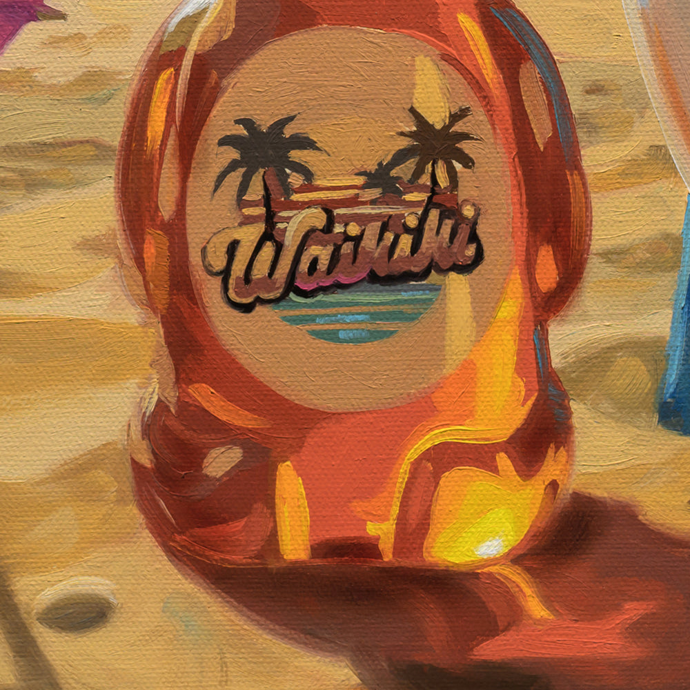 Henry in Waikiki • 16 x 16