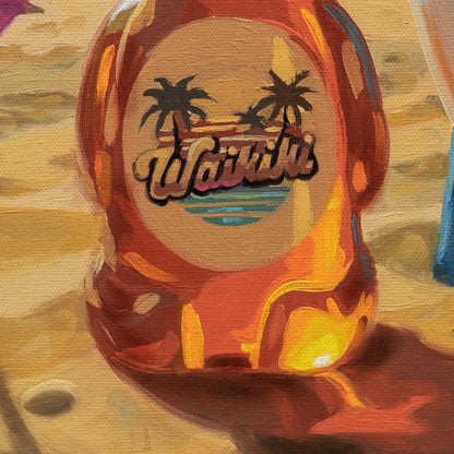 Henry in Waikiki • 16 x 16