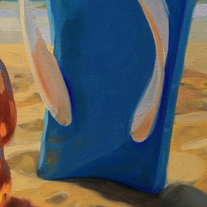 Henry in Waikiki • 16 x 16