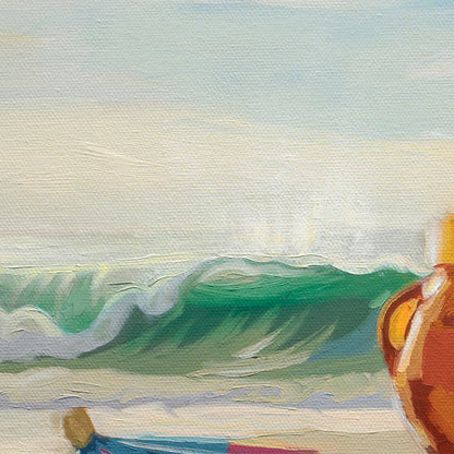 Henry in Waikiki • 16 x 16