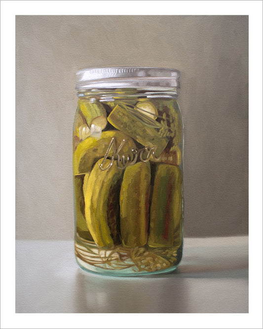Homemade Pickles • Fine Art Print