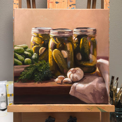 Homemade Pickles • 12 x 12