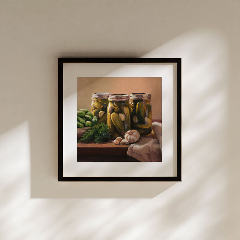 Homemade Pickles • Fine Art Print