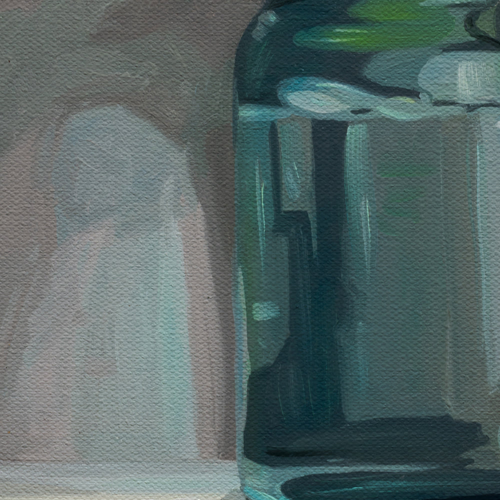 Jar of Crabapple Blossoms • 11 x 14