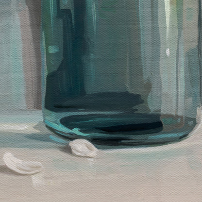 Jar of Crabapple Blossoms • 11 x 14