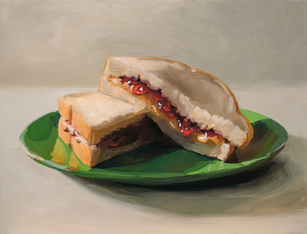 Peanut Butter & Jelly • 14 x 11