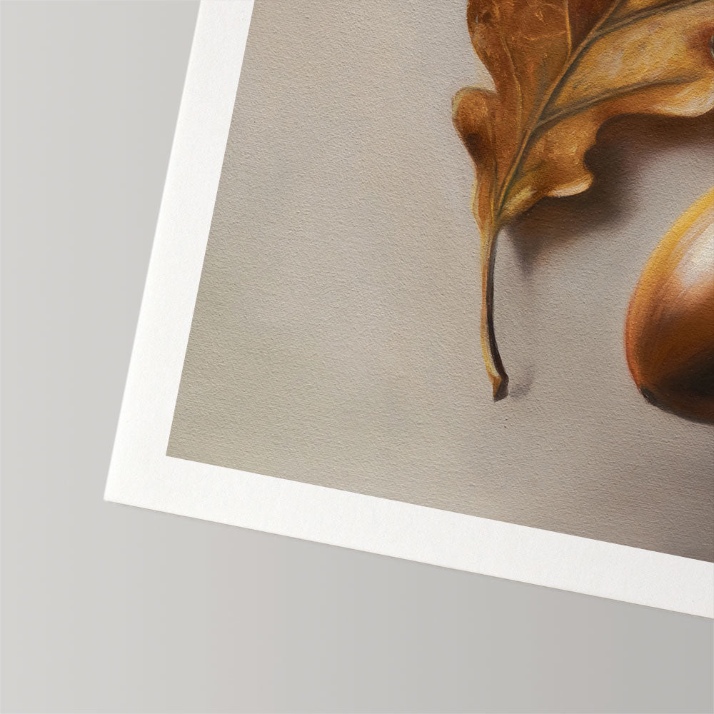 Acorn & Oak Leaf • Fine Art Print