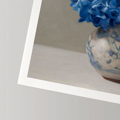 Blue Jay & Hydrangeas • Fine Art Print