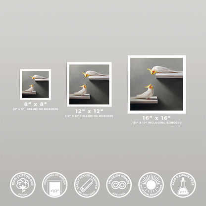 Pair of Cockatiels • Fine Art Print