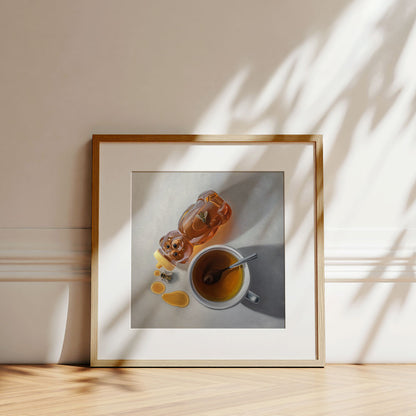 Spilled Honey, Bees & Tea • Fine Art Print