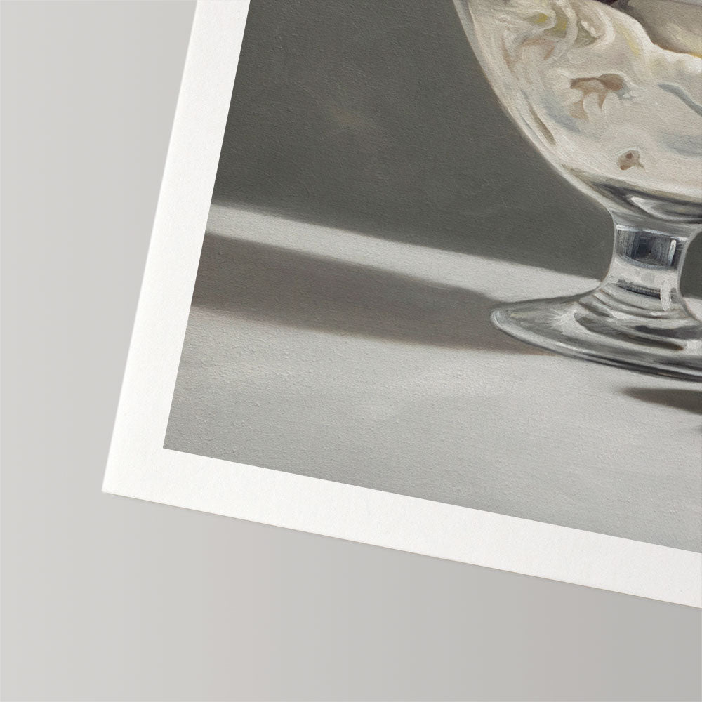 Ice Cream & Cherries • Fine Art Print