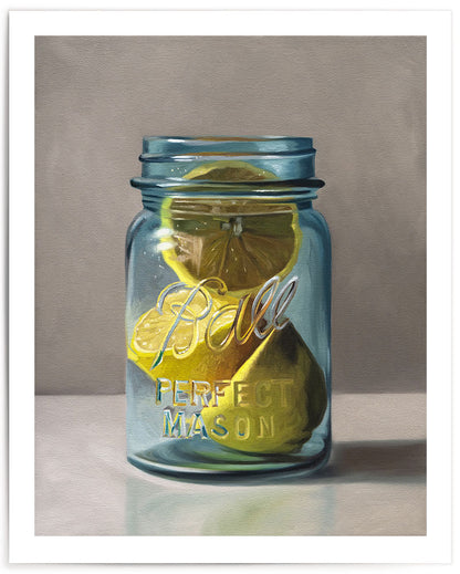 Jar of Lemons • Fine Art Print