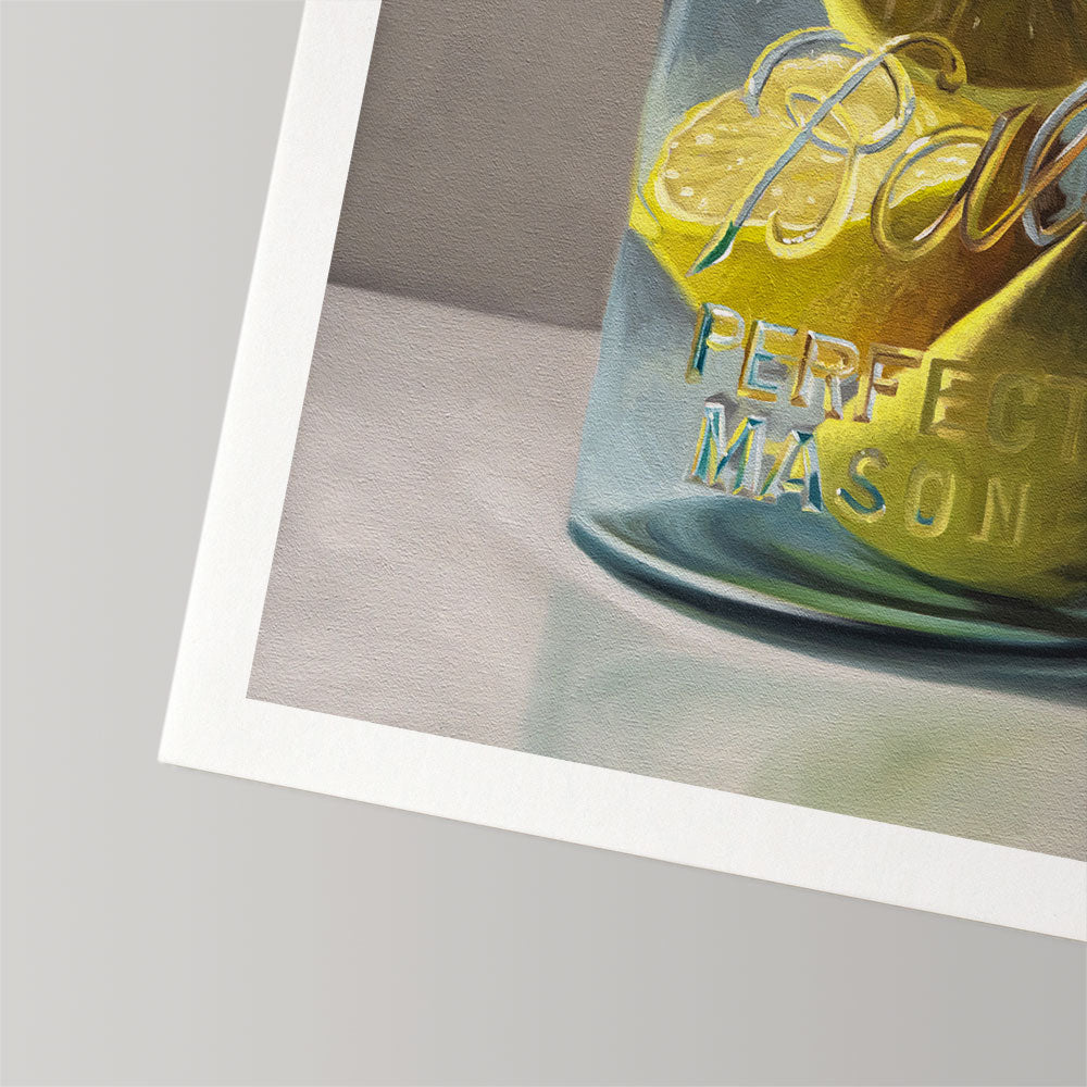 Jar of Lemons • Fine Art Print