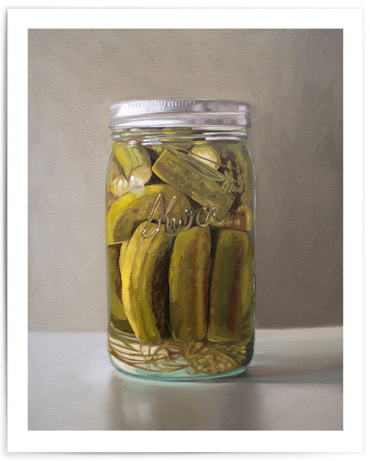 Homemade Pickles • Fine Art Print