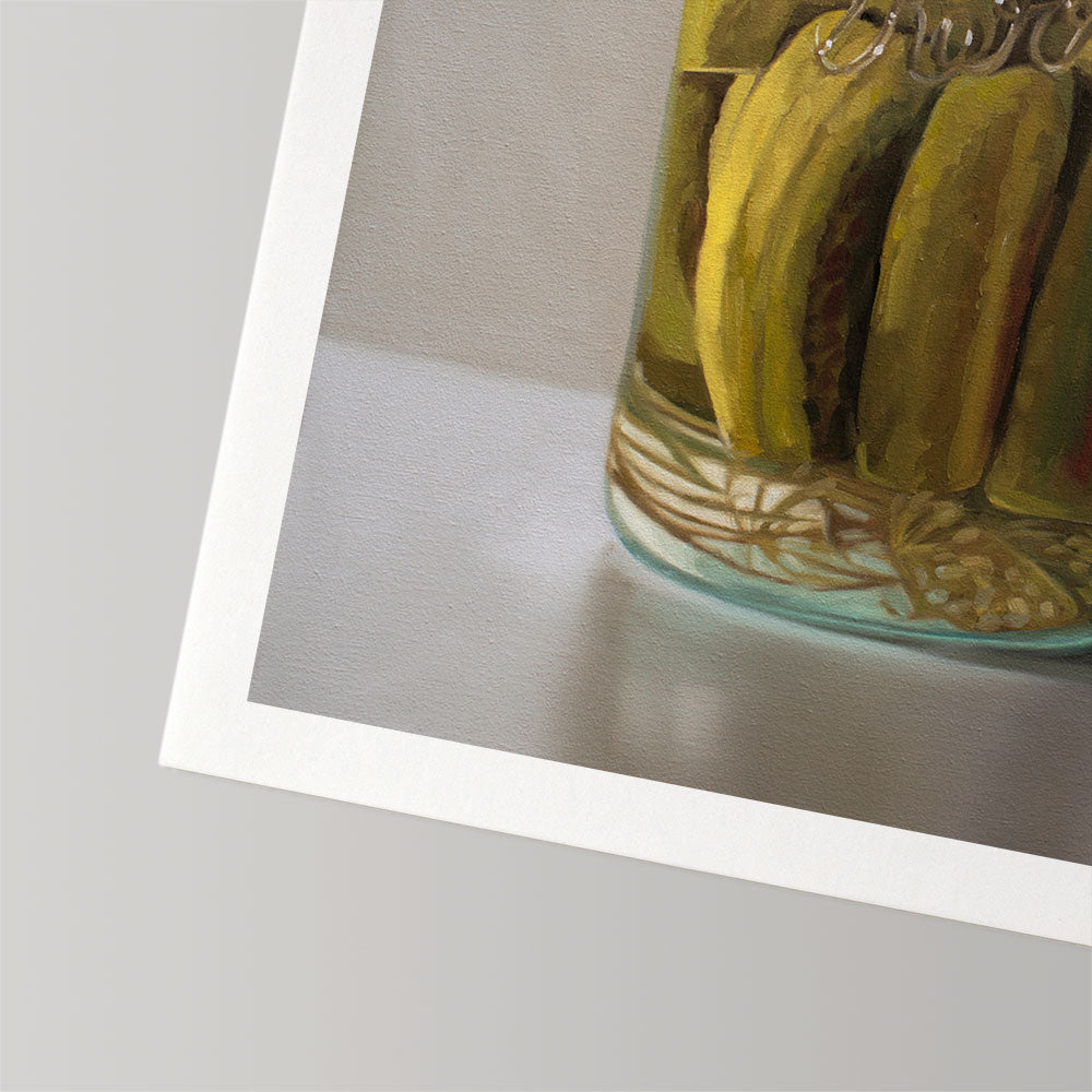 Homemade Pickles • Fine Art Print