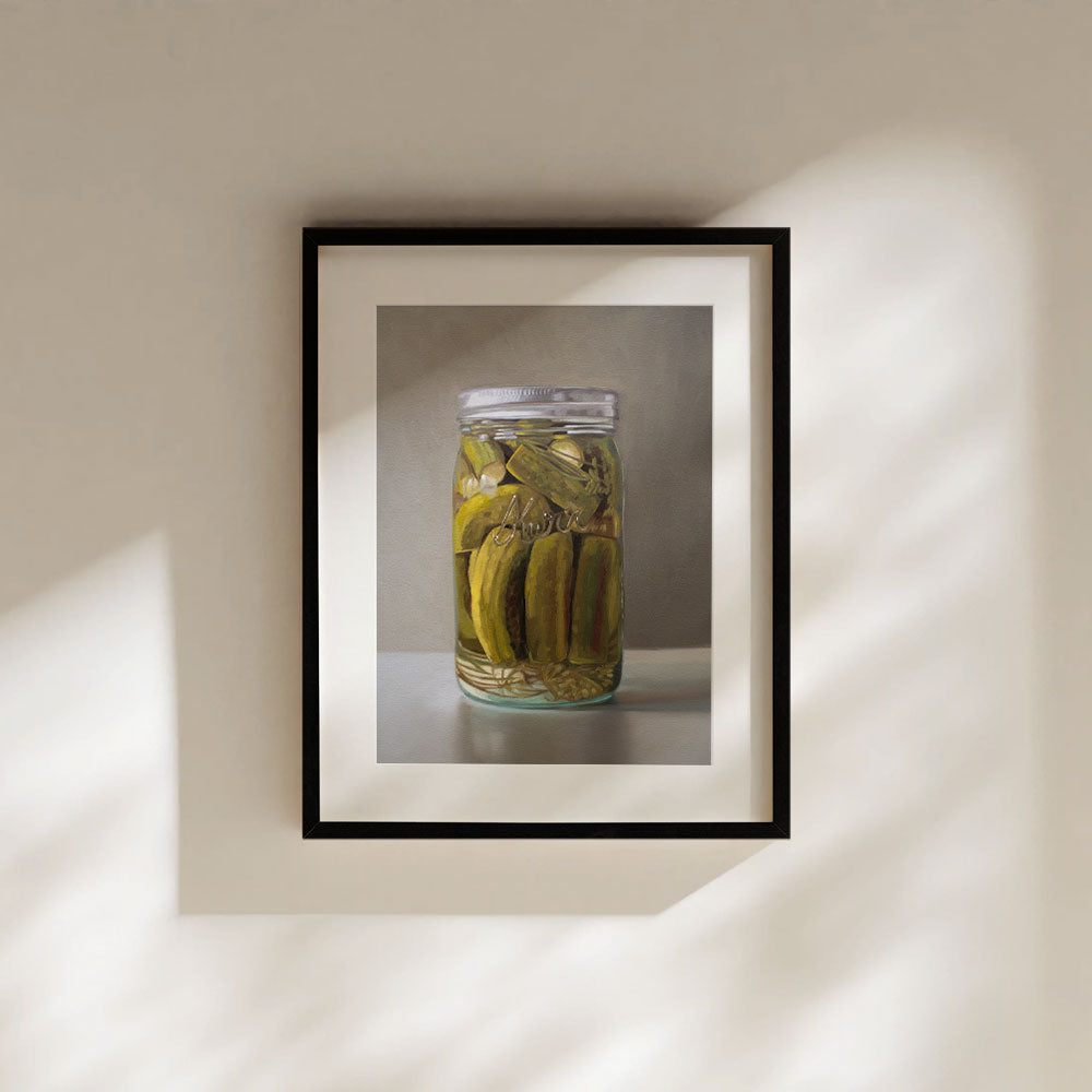 Homemade Pickles • Fine Art Print