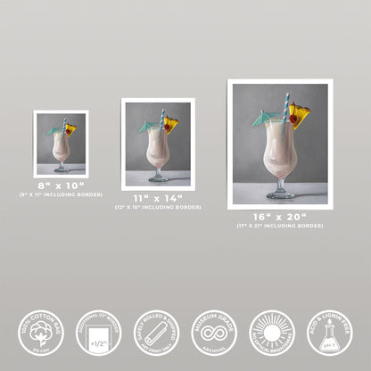 Piña Colada • Fine Art Print