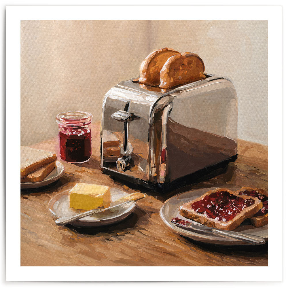 Bread & Butter, Toast & Jam • Fine Art Print