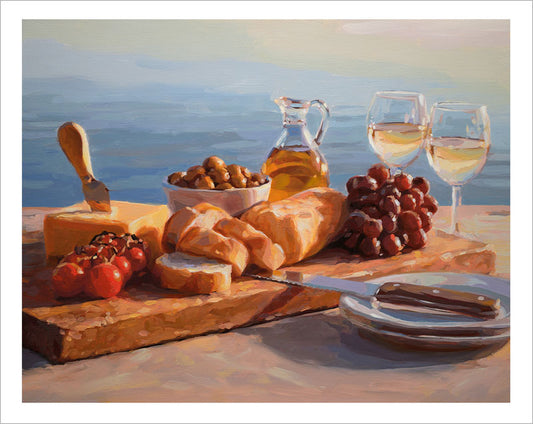 Seaside Charcuterie • Fine Art Print