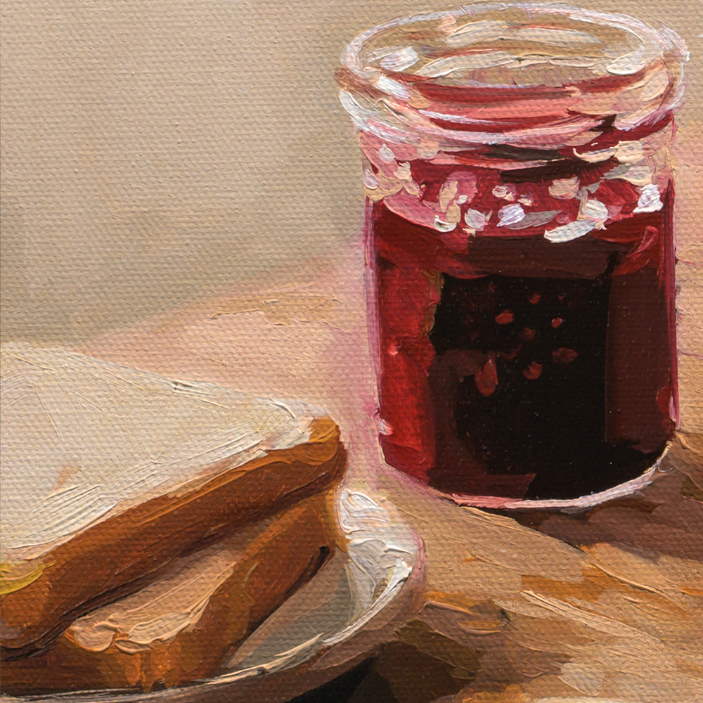 Bread & Butter, Toast & Jam • 16 x 16