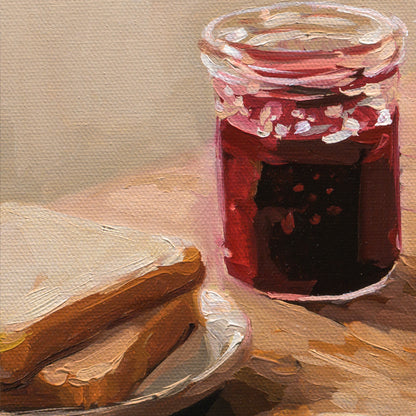 Bread & Butter, Toast & Jam • 16 x 16