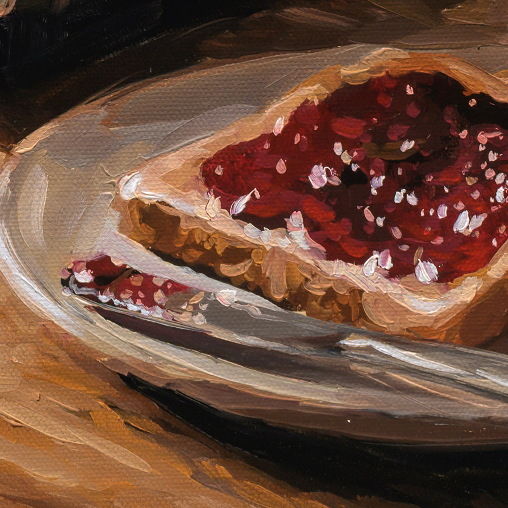Bread & Butter, Toast & Jam • 16 x 16