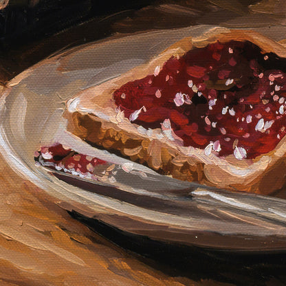 Bread & Butter, Toast & Jam • 16 x 16