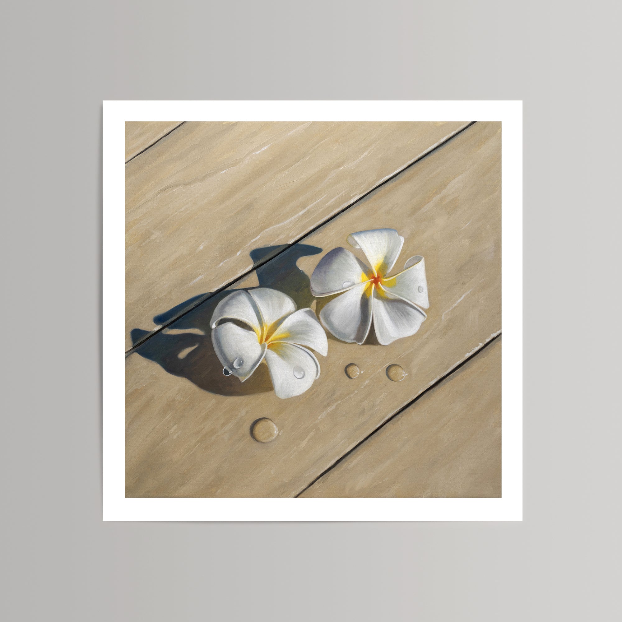 Pair of Plumerias | Fine Art Print | Lauren Pretorius – Lauren