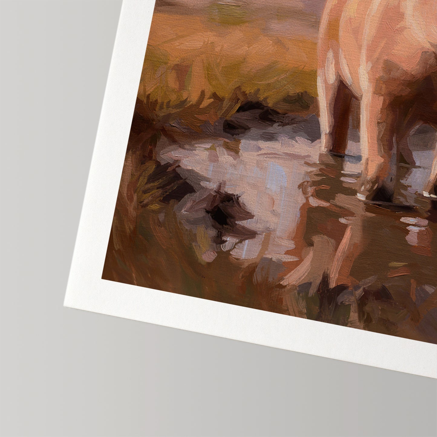 Happy as a Pig in Mud • Fine Art Print