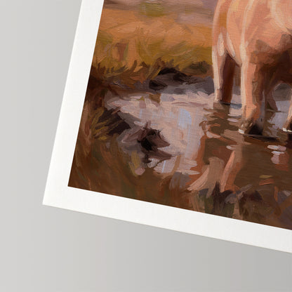 Happy as a Pig in Mud • Fine Art Print